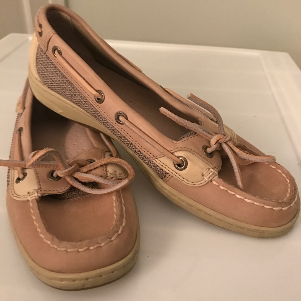 Sperry Women's Boat Shoe in Oat/Linen